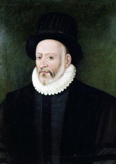 Michel Eyquem de Montaigne (1533-92) by Etienne Martellange